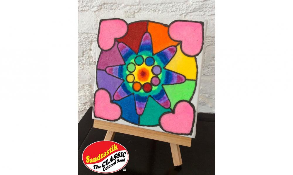 Mandala Sand Art